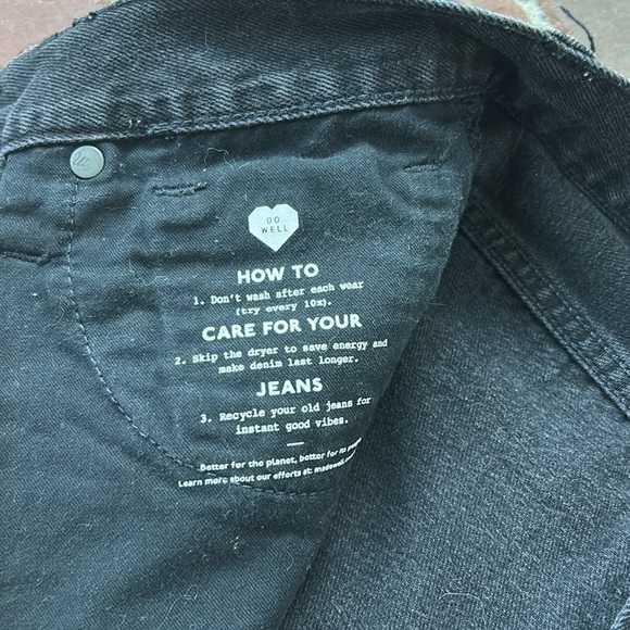 Madewell Rigid Denim A-Line Mini Skirt - Picture 6 of 6